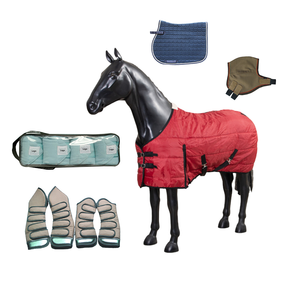 도매 사용자 정의 로고 하이 퀄리티 말 담요 안전 승마 장비 유행 210D 420D 말에 대 한 안정적인 담요 - Product Image 3