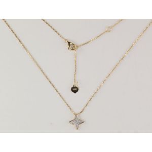 ผู้ผลิตขายตรงสร้อยคอชุบทองสีสดใสรูปร่างสร้อยคอ Marry คุณภาพสูง - Product Image 6