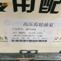 VENTE EN GROS STOCK Pompe à engrenages à pression JHP2063A pour SHANTUI SL30W SL30WN Excavator Accessory Excavator Parts