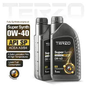 น้ำมันเครื่องสังเคราะห์แท้ TERZO SuperSynth 0W40 API SP ACEA A3 B4 PAO สำหรับรถยนต์นั่งส่วนบุคคล - Product Image 4