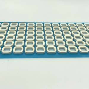 Junta de Silicona Cuadrada Troquelada con Fuerte Adhesión, Buen Sellado, Antideslizante y Resistente a Impactos, Utilizada para Productos Electrónicos - Product Image 6