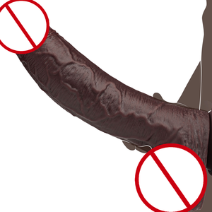 11 "Realistisches Big Black <span class=keywords><strong>Dildo</strong></span> Sexspielzeug, haut ähnlicher riesiger dicker <span class=keywords><strong>Dildo</strong></span> Starker Saugnapf für freihändiges, lebensechtes Silikon-Sexspielzeug - Product Image 1