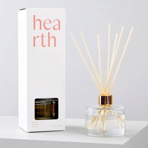 Difusor de Aromas en Botella de Vidrio con Varillas de Ratán en Caja de Regalo - Product Image 1