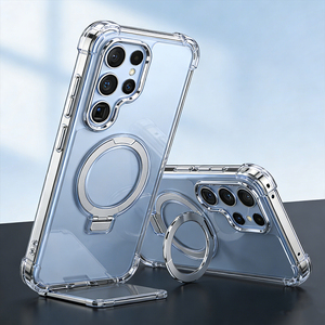 Funda Magnética Antigolpes para Teléfono con <span class=keywords><strong>Cubierta</strong></span> Transparente de Acrílico para Samsung S25, S22 Ultra, S24 y S26, S26 Ultra, S26 Plus - Product Image 1