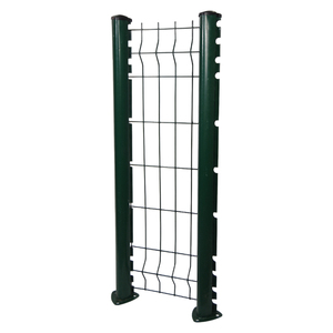 Clôture en treillis métallique en forme de V 3D à faible quantité minimale de commande-<span class=keywords><strong>Panneau</strong></span> de clôture soudé enduit de PVC galvanisé pour la sécurité scolaire et routière - Product Image 2