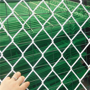 Welded Square Hole PVC Coated Low Carbon Steel <b>Wire</b> <b>Mesh</b> Fence with Custom Cutting Service - Product Image 2