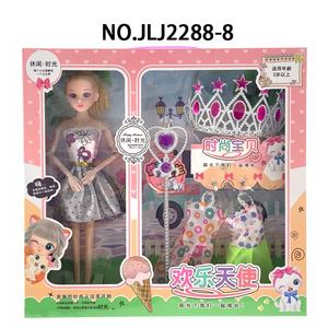 Ensemble de jeu de poupée pour enfants, jouet de beauté et de mode, <span class=keywords><strong>mini</strong></span> dame en plastique, jeu de simulation pour filles - Product Image 6