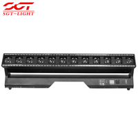 Barre de projecteurs LED Pixel Beam Dotline 12 pièces 40W RGBW Plus 144x0.3W 5050 Aux LEDs CH24 CH36 CH60 CH72 CH144 pour DJ, bar, boîte de nuit