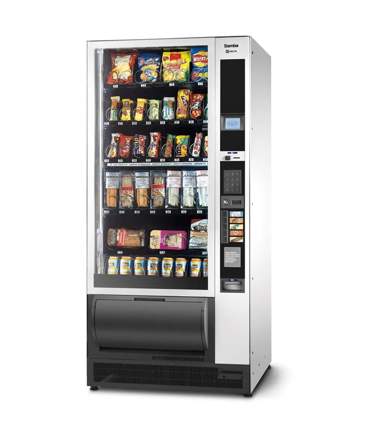 Distributore automatico elettronico di preservativi per distributori automatici di snack per alimenti e bevande Self-service