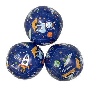 Palla Morbida in PU da 4 Pollici Riempita con Cotone PP all'Ingrosso |   Palla Colorata Stile Calcio per Bambini e Animali Domestici, Giocattolo per Giochi e Sport - Product Image 6
