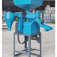 Nouvelle machine à décortiquer le riz entièrement automatique multifonctionnelle, machine à fabriquer le riz brun, décortiqueuse de paddy intégrée nouvelle génération