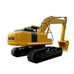 รถขุดตีนตะขาบ Komatsu PC200 มือสอง ราคาถูก น้ำหนัก 34 ตัน ระบบไฮดรอลิก ปี 2019 พร้อมเครื่องยนต์และปั๊ม Hitachi สำหรับงานก่อสร้างและงานดิน - Product Image 1