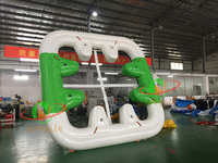 Parc aquatique d'amusement aquatique extérieur le plus vendu d'Aoqile gonflable de haute qualité remorquable pour l'événement