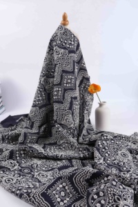 Tissu brodé bleu 100% coton de qualité supérieure avec oeillet <span class=keywords><strong>suisse</strong></span> Voile dentelle tissu de broderie pour robe, mariage - Product Image 5