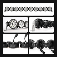 Nouvelle barre lumineuse LED haute puissance de 32 pouces, 6 pièces, 22/32/42/52 pouces, tout-terrain, 4x4, UTV, ATV, étanche IP67, montage universel, faisceau combiné