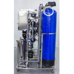 Máquina de Agua Desionizada con Filtros Purificadores de Ósmosis Inversa Eléctrica de 1000 l/h, Sistema de Tratamiento de Agua Potable RO para Hoteles - Product Image 1