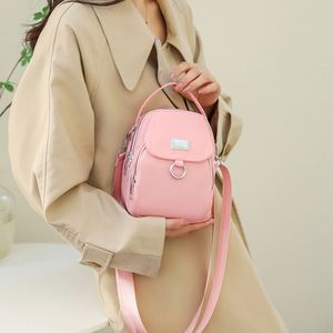 <b>Nylon</b> Zipper Closure Casual <b>Shoulder</b> <b>Bag</b> Mini Crossbody Handbag for Women - Product Image 4