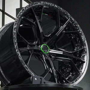 Cerchi in Lega di Alluminio Forgiato Neri Personalizzati per Auto Sportive con PCD 130/120mm, Design Leggero di Qualità Premium - Product Image 6