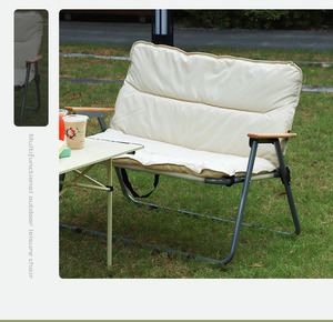 كرسي مينغ تشان للتخييم في الهواء الطلق قابل للطي للتنقل والصيد في رحلات مريحة - Product Image 5