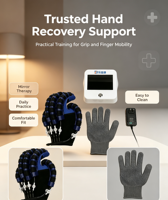 Appareil de rééducation robotique Leyidi LYD-010 pour les patients victimes d'AVC, entraînement des doigts et de la main, utilisation à domicile pour la thérapie de récupération.