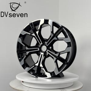 Cerchi Auto 19x8 ET25 5x112 Hub 66.56 <span class=keywords><strong>Grigio</strong></span> Canna di Fucile con Faccia Lavorata Compatibili con <span class=keywords><strong>Audi</strong></span> <span class=keywords><strong>Q5</strong></span> - Product Image 1