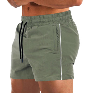 Shorts de sport personnalisés légers pour hommes, respirants, élastiques, pour la musculation et le style urbain - Product Image 1