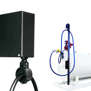 Mobil listrik energi baru Dual Gun sistem manajemen kabel baja tingkat 2 EV pengisi daya Retractor bubuk dilapisi 2 tahun - Product Image 6