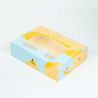 Boîtes en carton biodégradables aseptiques personnalisées avec logo imprimé, écologiques et jetables, pour gâteaux et pâtisseries, en carton recyclé, vente en gros