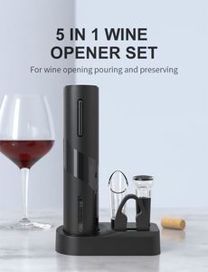 4 1 Rechargeable Type-C Opener <b>Wine</b> Pourer <b>Stopper</b>-Automatic Corkscrew Bottle Electric <b>Wine</b> Opener Plastic High Quality for - Product Image 2