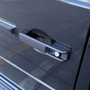 Garnitures de couvercle de poignée de porte en Fiber de carbone pour AMG G63 bropus G500 W463A G550 <span class=keywords><strong>Mercedes</strong></span> W464 extérieur de voiture classe G <span class=keywords><strong>4x4</strong></span> accessoires - Product Image 2