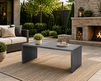 Ensemble de meubles de salon d'extérieur résistant aux intempéries de qualité supérieure pour toutes les saisons, chaise longue et canapé en aluminium pour patio