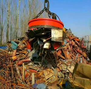 Elevador de electroimán circular para chatarra de acero Accesorios de maquinaria de construcción Mandril de elevación magnético para grúa - Product Image 3