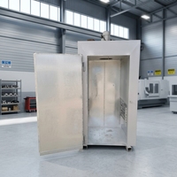 Horno Eléctrico Pequeño para Recubrimiento en Polvo, Horno Industrial de Curado por Lotes para Piezas Metálicas y Llantas, Certificado CE, Secado Multicajón