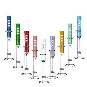 <span class=keywords><strong>Mousseur</strong></span> à lait rechargeable usb puissant, aérateur électrique portatif, <span class=keywords><strong>mousseur</strong></span> de café à lait avec 3 fouets blanc noir - Product Image 2