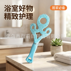 Yunli Heart-Shaped <b>Massage</b> Comb Large Pink Cushion <b>Hair</b> Styling Tool for Adults - Product Image 3