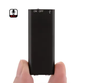 3.5mm שקע MP3 נגן קול הקלטת מכשיר, 8GB 16GB 32GB USB מיני קול דיגיטלי מקליט