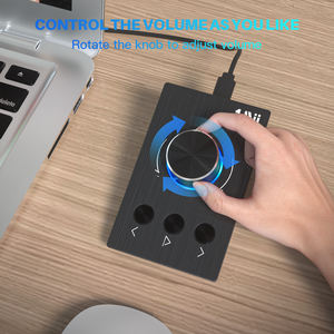 Controlador multimedia 1Mii S04 con compatible con WinXP/7/8/10/11,Mac OS, chip de audio SSS1700 para <span class=keywords><strong>escuchar</strong></span> música, reuniones - Product Image 5