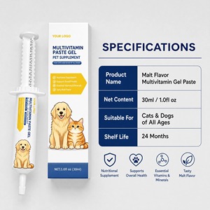 Pâte <span class=keywords><strong>multivitaminée</strong></span> en gros pour animaux de compagnie, 30 ml, pour chiens et chats, minéraux essentiels, vitamines, bien-être quotidien, santé immunitaire - Product Image 3