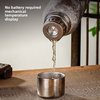 Bouilloire en titane pur, modèle Heirloom, thermos entièrement en titane, pot isotherme avec poignée, couvercle à fermeture magnétique, grande capacité 1L, titane