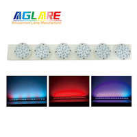 Aglare AC24V 60mm Auto Programmable Pixel Rgb Cabochon Led lumière Led carnaval parc d'attractions lampe
