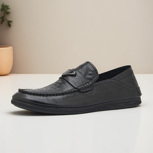 Zapatos de Vestir Oxford de Cuero para Hombre, Estilo Casual, Resistentes, Antideslizantes, para Boda, Aptos para Todas las Temporadas, Personalizados en China - Product Image 1