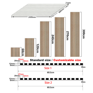 Panneaux acoustiques en <span class=keywords><strong>bois</strong></span> modernes sur mesure, directement <span class=keywords><strong>de</strong></span> l'usine, pour appartement, maison, hôtel, cinéma, KTV et studio <span class=keywords><strong>de</strong></span> danse, isolation acoustique - Product Image 3