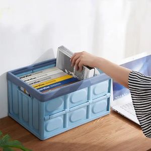 Vente en gros de boîtes de rangement pliables en plastique pour la cuisine de camping en plein air, 30L/55L, avec couvercle - Product Image 4