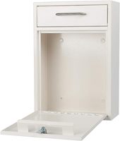 Boîte aux lettres commerciale murale extérieure YOOBOX MA017 avec serrure intelligente, en métal durable et finition thermolaquée