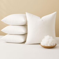 Vente en gros de coussins carrés pour canapé en coton/plume de canard/plume d'oie de toutes tailles 45*45cm 16x16 18x18 20x20