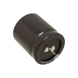 Manufacturer Channel 2700 uF LGG2C272MELC40 <b>CAP</b> ALUM 2700UF 20% 160V <b>SNAP</b> TH Through Hole Capacitor - Product Image 1