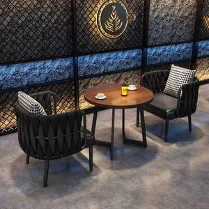 Bộ bàn ghế quầy bar phong cách công nghiệp, phù hợp cho nhà hàng, quán bar và quán cà phê. - Product Image 1