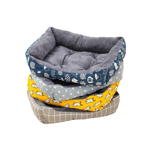 Venta al por mayor Rectangular Ecológico Engrosado Cálido Invierno Mat Pet <span class=keywords><strong>Bed</strong></span> para perros grandes y pequeños - Product Image 1