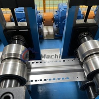 Mesin Pembentuk Roll Panel Listrik Baja Logam 46mm dengan Kontrol PLC, Motor Efisiensi Tinggi, dan Bantalan Motor untuk Kotak Listrik