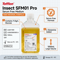 Insect SFM01 Pro est un milieu de culture cellulaire d'insectes sans sérum, développé pour les lignes cellulaires d'insectes tels que Sf9, High Five, etc.